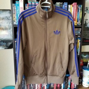 Retro Adidas Zip-Up Sweater